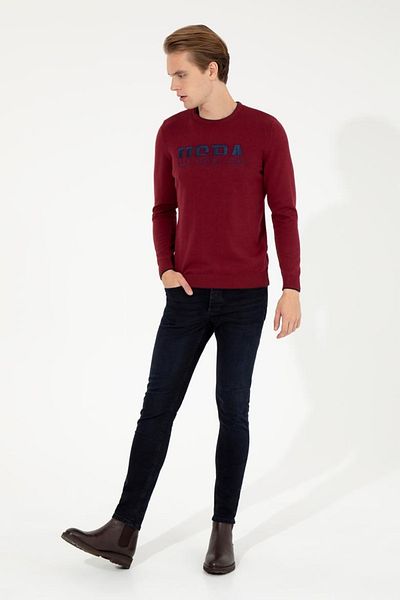 U.S. Polo Assn. G081gl0tk Tanak 1429128 Ανδρικό πουλόβερ Claret Red