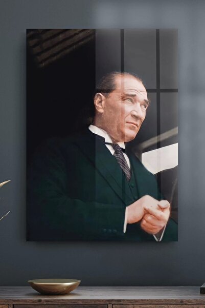 Decovetro Tablo din sticlă în costumul lui Ataturk