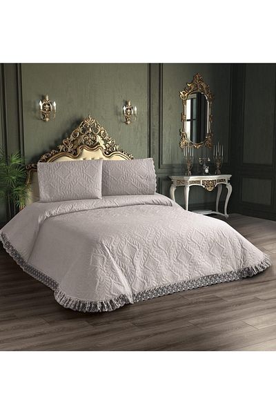 ÇÇE HOME Micro Bedspread 3 Pieces - Micro Bedspread