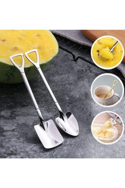 DEKORDİYARIM Steel Luxury Teaspoon