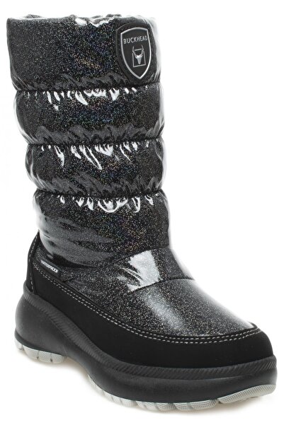 BUCKHEAD Buck1090 Charm Waterproof Kar Siyah Kız Çocuk Bot