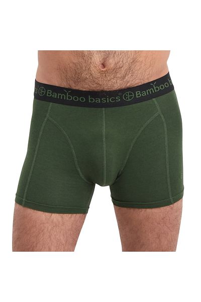 Bamboo Basics Boxershorts - Grün - 3er-Pack