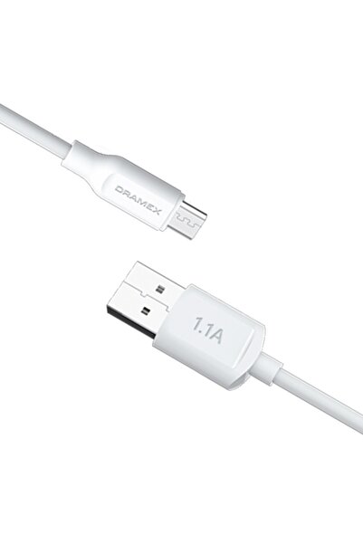 Dramex D11mk Micro Usb Data/şarj Kablosu 1.1a 1mt Beyaz