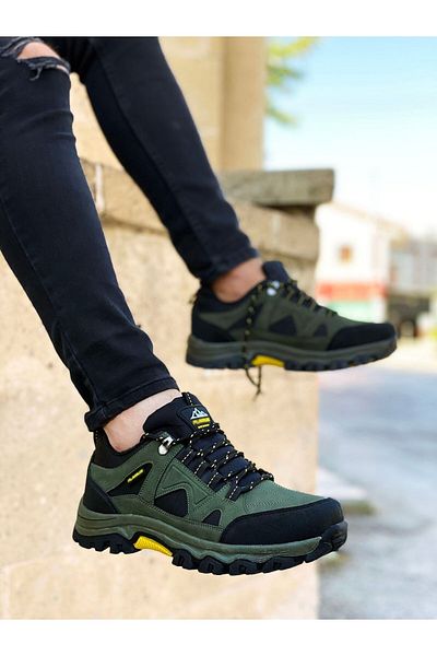 maximoda Khaki - Water and Cold Proof, Men's Winter Sneaker Shoes