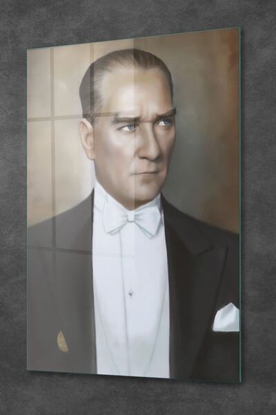 Decovetro Pictură pe sticlă Simokinli Atatürk