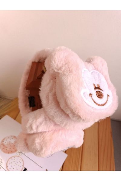EyER Shoping Minnie Mause Figured Plush Earphone Crown