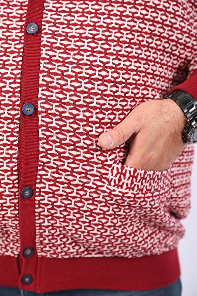 MocGrande Plus Size Buttoned Cardigan 22801