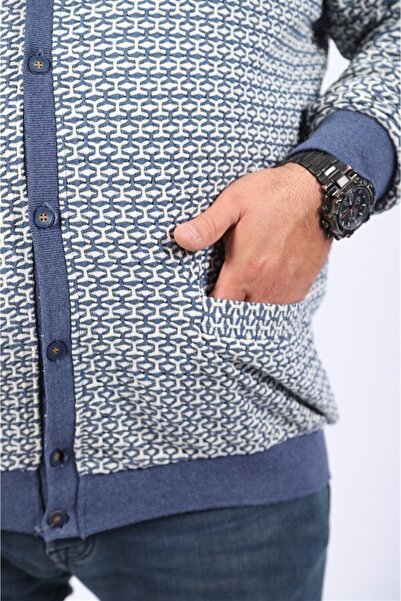 MocGrande Plus Size Buttoned Cardigan 22801