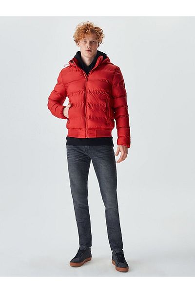 Ltb Winterjacke - Rot - Puffer