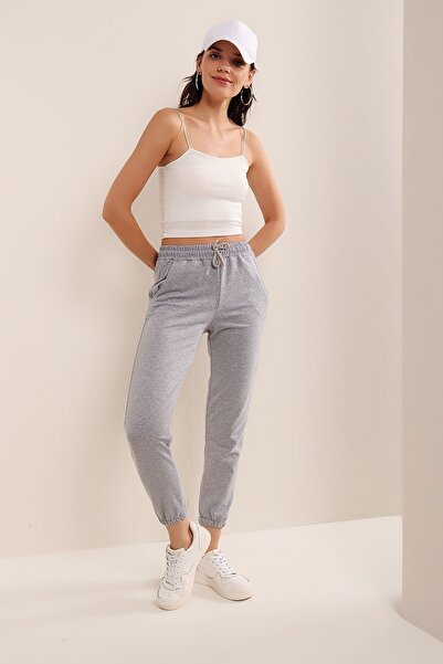 HAKKE Women's Grimelange Elasticized Two Thread Sweatpants