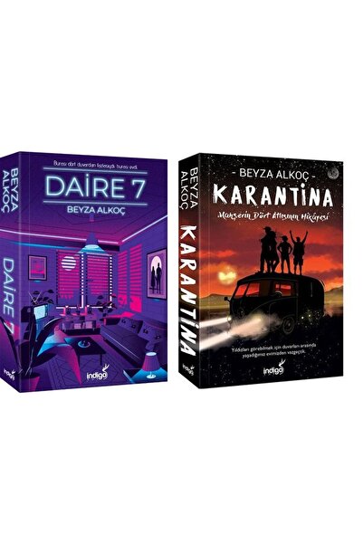 İndigo Kitap Daire 7 - Karantina Birinci Perde - Beyza Alkoç
