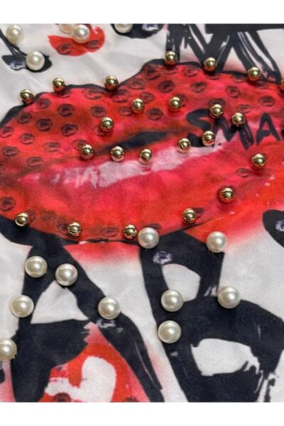 Gönülden Tasarım 27x24 Cm Accesoriu Patch Armă cu Pendul cu Mărgele Perle