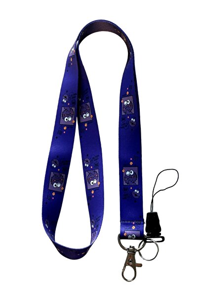 StormiStoretr Mor Canavar Kurabiye Boyun Ipi Telefon Askısı