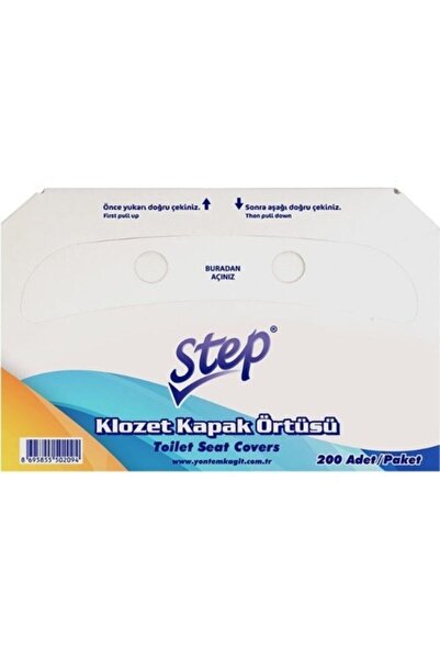 Step Klozet Kapak Örtüsü 200 Yapraklı