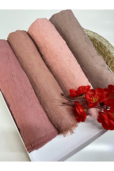 Helya Scarf Bambu Kraş Şal