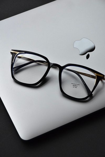 LOOKUP Blue Light Protection Glasses Optical Compatible Can Change Glasses Blue Block Unisex Women Men Black
