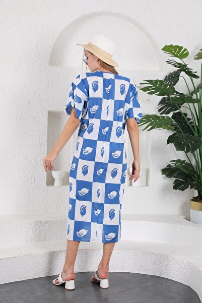 Malven Γυναικείο φόρεμα παραλίας