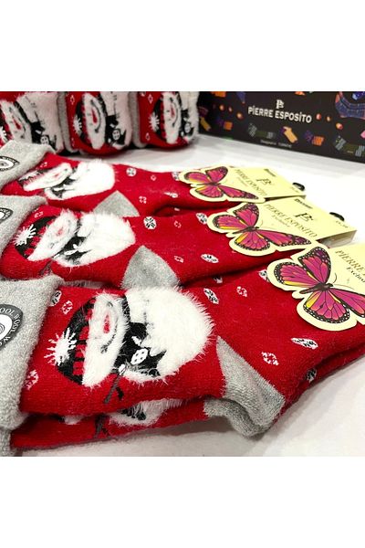 Pierre Esposito New Year's Eve Wool Socks Sewless 3 Pairs