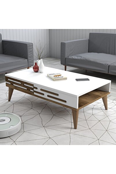 Variant Mobilya Valensiya Orta Sehpa - Ceviz / Beyaz