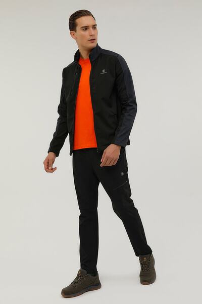 lumberjack M-sd144 Storm Softshell 2 Siyah Erkek Softshell