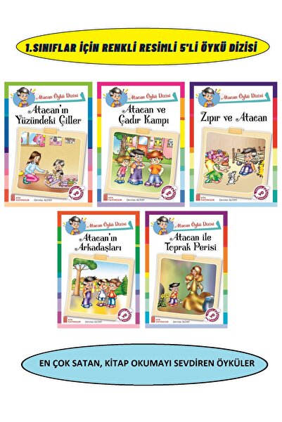 GÖNÜL YAYINCILIK 1.sınıflar Için Eğlenceli Rengarenk Hikaye Kitabı Seti
