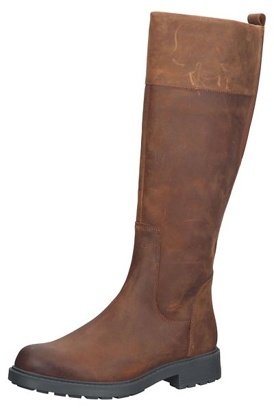 CLARKS Stiefel - Braun - Blockabsatz