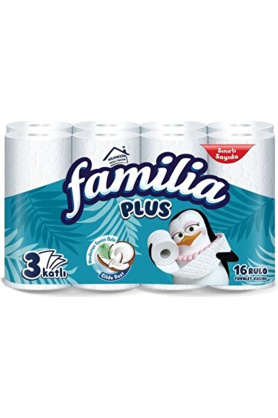 KobalBusiness Familia Tuvalet Kağıdı Plus Coconut 3 Katlı 16lı X 3 Adet-ab