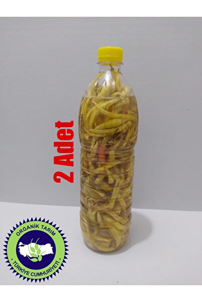 HAN Doğal Adana Yayla Biber Turşusu Hafif Acı 1 Litre (2 ADET)