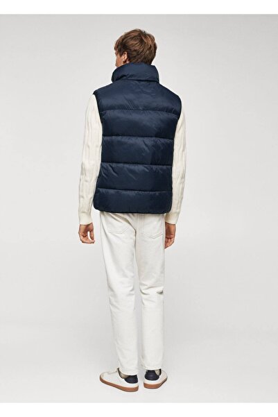 MANGO Man Su Geçirmez Kapitone Yelek