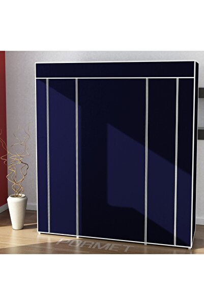 SarKılıcHome Bez Dolap Kaliteli, 132*155*43 Ölçüleri, Sağlam Ve Kullanışlı Ra...