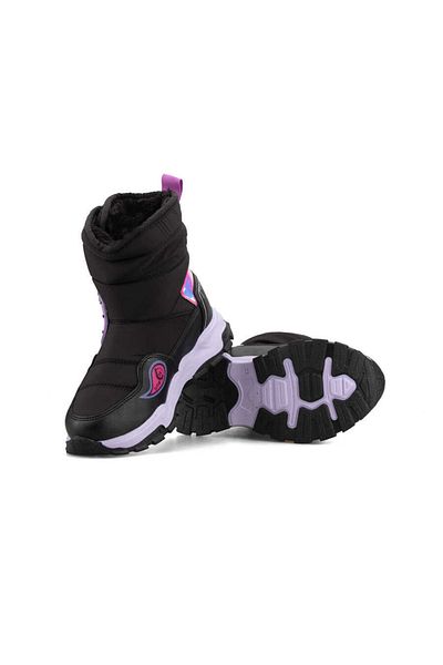 TRENDYSHOSE 2221 Unisex Αντιολισθητική σόλα με γούνα Velcro με επένδυση από κρύο χιόνι