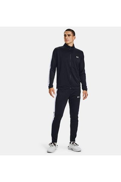Under Armour Ua Rival Knit Track Suit Ανδρική φόρμα casual 1357139 -001 Μαύρο