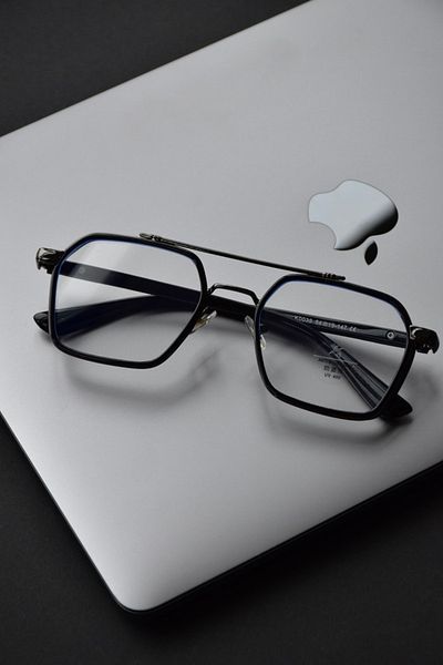 LOOKUP Blue Light Protection Glasses Optical Compatible Can Change Glasses Blue Block Unisex Women Men Black