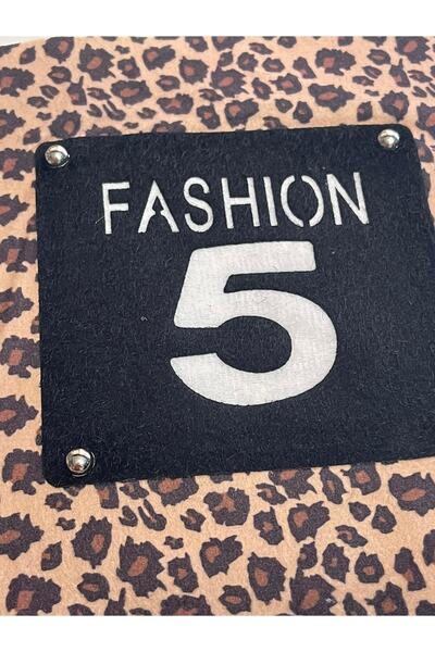 Gönülden Tasarım 21x21 Cm Leopard Fashion 5 Leopard Applique Applique Patch Accesoriu pentru armătură