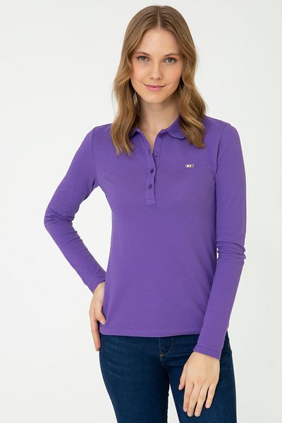 U.S. Polo Assn. Hanorac violet pentru femei