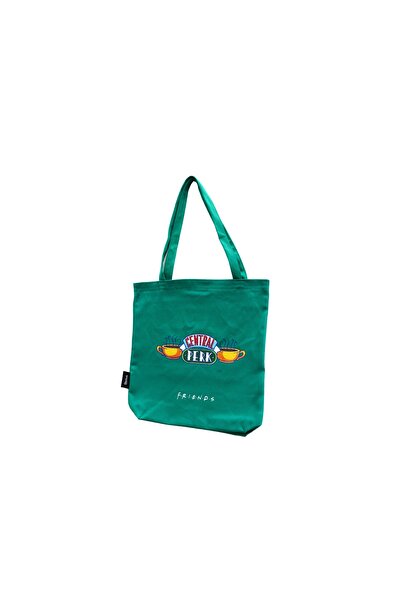 ileri grup Friends Central Perk Bez Çanta Kol Ve Omuz Çantası, Bez Poşet, Alı...