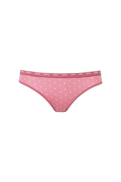 U.S. Polo Assn. Dusty Rose Printed - Γυναικείο Σετ Slip 3 τεμαχίων
