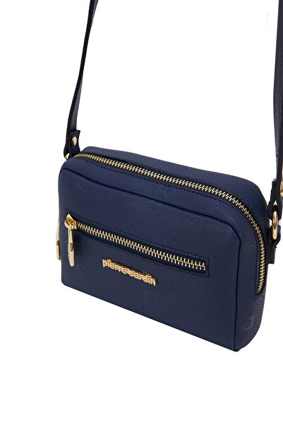 Pierre Cardin Print Koyu Mavi Kadın Omuz Çantası 05PO22Y1566-1
