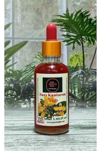 Petekoğlu (50ml) Yellow Handmade St. John's Wort Oil - 100% Natural