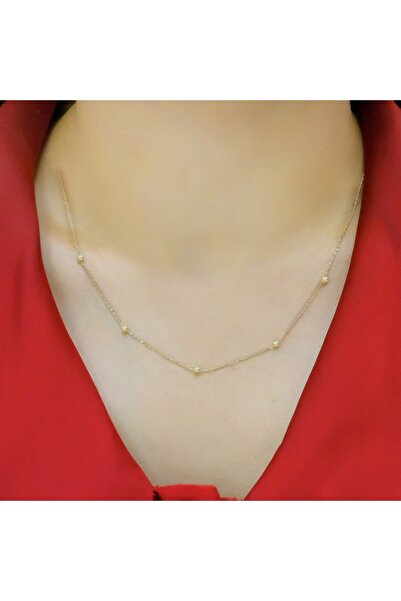 aytekgold Dorica Toplu Kolye 14 Ayar