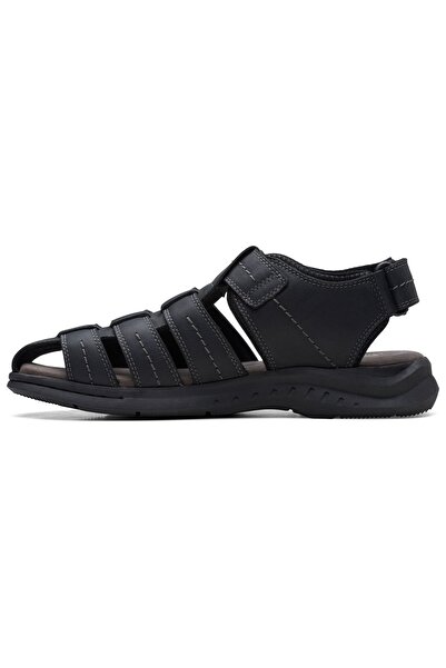 CLARKS Clarks Black Genuine leather Sandals For Mens
