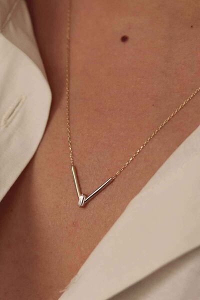 Değerli Kuyumculuk Baget V Kolye