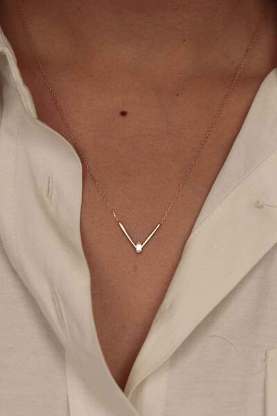 Değerli Kuyumculuk Baget V Kolye