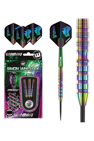 WINMAU Simon Whitlock World Cup %90 Tungsten Çelik Uçlu Dart Oku