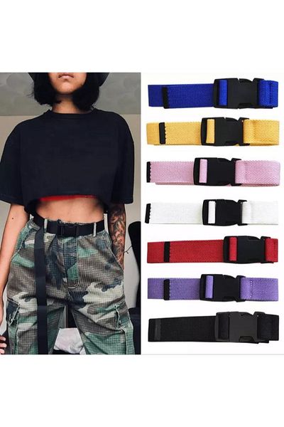 Köstebek Adjustable Canvas Belt