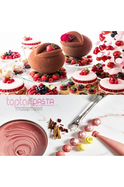 KanyonGrup Dr Gusto.frambuazlı Kuvertür Eritmelik Kalıp Çikolata (200 Gr)