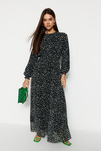 Trendyol Modest Kleid - Schwarz - A-Linie