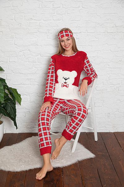 Asel Women's Fleece Pajama Set