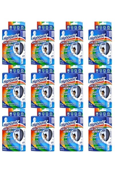Highgenic Leke Çıkarma Mendili 10'lu 12 Paket