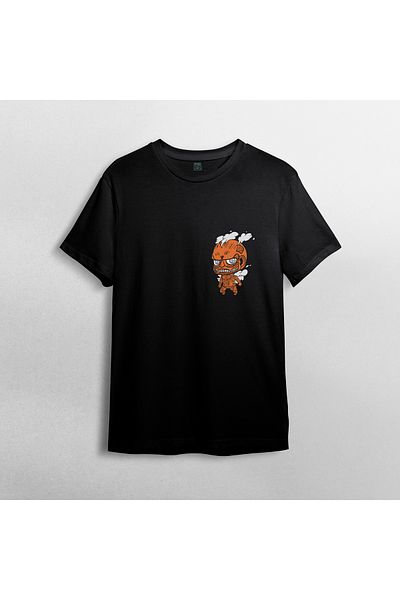 Pixxa Μοντέλο μπλουζάκι Attack On Titan 100% Cotton Crew Neck - 4